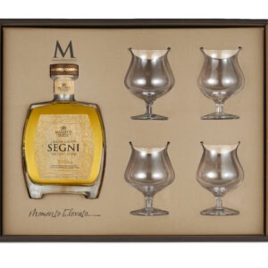 Réserve Segni avec 4 verres et coffret cadeau