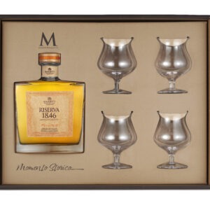 Réserve 18.46 avec 4 verres et coffret cadeau