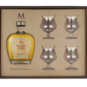 Réserve Alba avec 4 verres et coffret cadeau